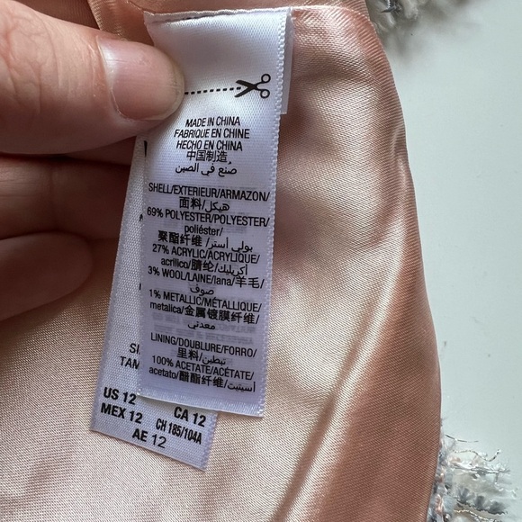 Juicy Couture Black Label Tweed Zip-Up Jacket - Picture 9 of 10